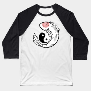 Yin Yang Koi Baseball T-Shirt